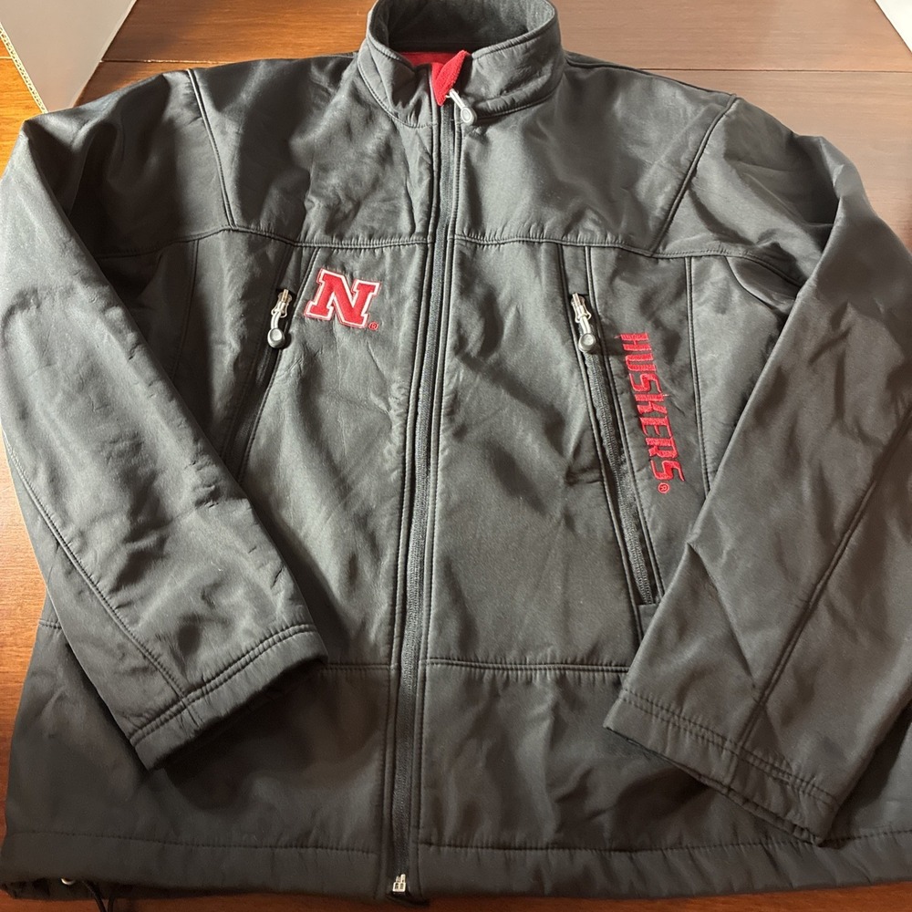 Nebraska Huskers Campus Specialties Black Men's Jacket Size Large